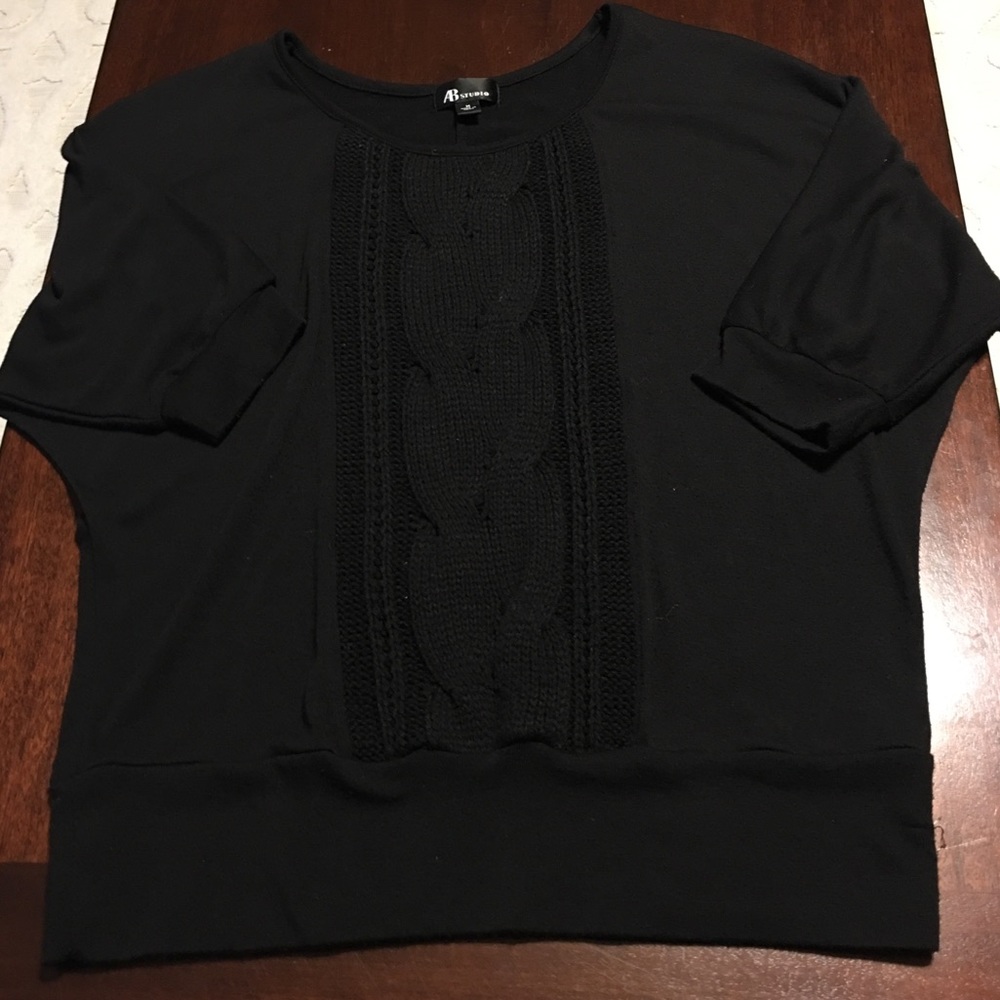 3/4 sleeve dolman lightweight sweater